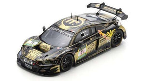 Audi R8 LMS GT3 EVO II #71 VEREMANKO/SELIVABOV/KAFFER/ERHART 24H NURBURGRING 2024 sort/guld 1:43
