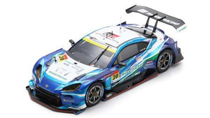 TOYOTA GR86 GT TEAM SHADE RACING N 20 GT300 CLASS SUPER GT 2024 KATSUYUKI HIRANAKA - EIJIRO SHIMIZU BLUE WHITE 1:43