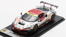 Indlæs billede til gallerivisning Ferrari 296 GT3 #54 FLOHR/CASTELLACCI/RIGON 24H LE MANS 2024 lys grå/rød 1:43