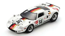 Indlæs billede til gallerivisning FORD USA GT40 MKI N 56 1000KM NURBURGRING 1969 REINHOLD JOST - HELMUT KELLENERS WHITE 1:43