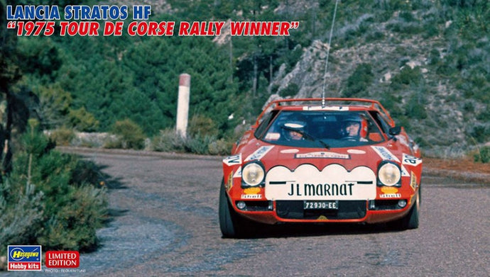 LANCIA STRATOS HF N 6 WINNER RALLY TOUR DE CORSE 1975 BERNARD DARNICHE - ALAIN MAHE / 1:24