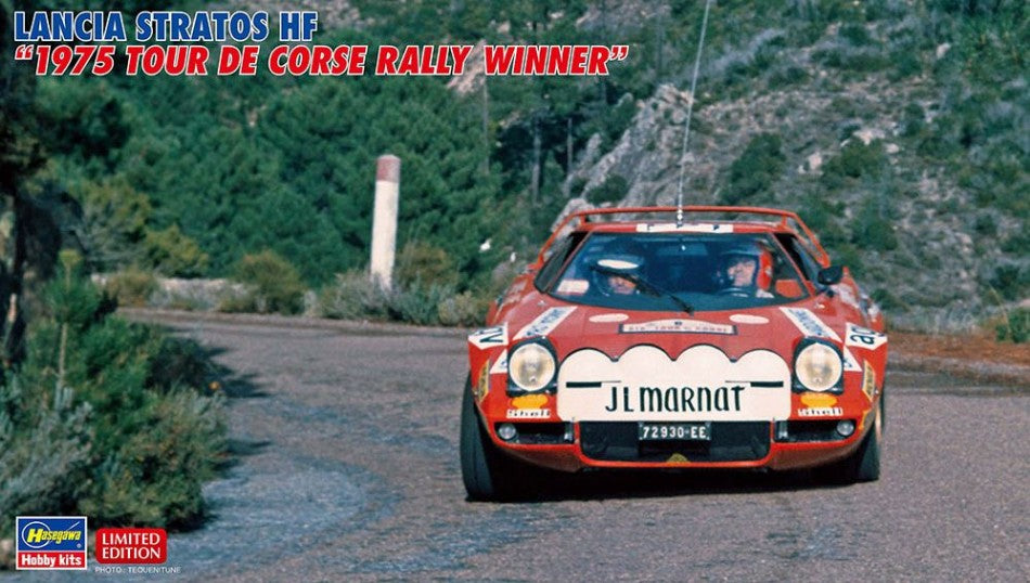 LANCIA STRATOS HF N 6 WINNER RALLY TOUR DE CORSE 1975 BERNARD DARNICHE - ALAIN MAHE / 1:24
