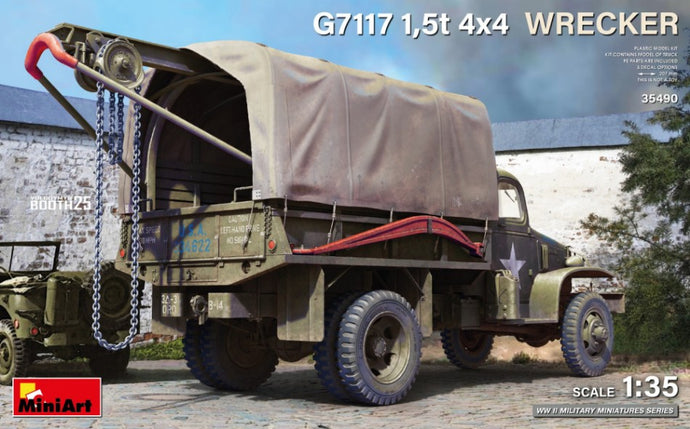 GMC G7117 4X4 WRECKER TRACTOR MILITARY TRUCK - TELONATO - WWII - 1943 / 1:35