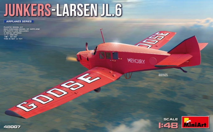 JUNKERS LARSEN JL.6 AIRPLANE 1920 / 1:48