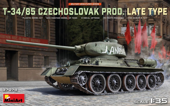 T-34-85 CZECHOSLOVAK Prod.Late Type KIT 1:35