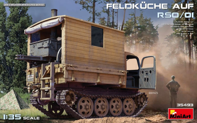 FELDKUCHE AUF RSO/01 KIT 1:35