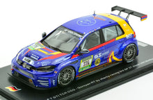 Indlæs billede til gallerivisning VW GOLF 7 GTI TCR DSG #776 GOROYAN/MAVLANOV/EPP/PRIMKE 3rd SP 3T CLASS 24H NURBURGRING 2024 blå/orange 1:43