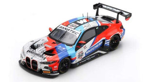 BMW M4 GT3 #32 VANTHOOR/VAN DER LINDE/WEERTS 3rd 24H SPA 2024 hvid/blå/rød 1:43