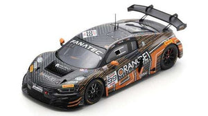 Audi R8 LMS GT3 EVO II #99 HAASE/AKA/FELLER 24H SPA 2024 sort/orange/grå 1:43