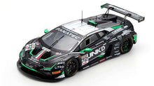 Indlæs billede til gallerivisning Lamborghini HURACAN GT3 EVO 2 #72 RINDONE/MICHELOTTO/KUJALA/STEVENSON 3rd BRONZE CLASS 24H SPA 2024 sort/hvid/grøn 1:43
