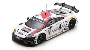 Audi R8 LMS GT3 EVO II #25 EVRARD/DE WILDE/PLA/MAGNUS 2nd GOLD CLASS 24H SPA 2024 hvid/rød/blå 1:43