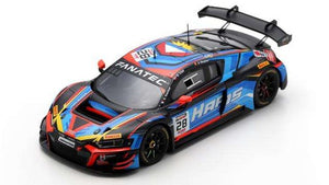 Audi R8 LMS GT3 EVO II #28 GACHET/HEYLEN/LIND 24H SPA 2024 sort/blå/rød 1:43
