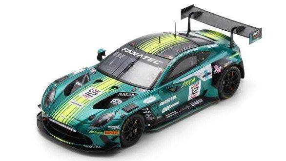 ASTON MARTIN VANTAGE GT3 N.12 24 H SPA 2024 BAERT-OGAARD-MUTH-BASTARD