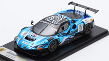 Indlæs billede til gallerivisning FERRARI 296 GT3 3.9L TURBO V6 TEAM KESSEL RACING N 8 24h SPA 2024 NICOLO ROSI – NICOLO SCHIRO – DAVID FUMANELLI – DANIELE DI AMATO BLUE 1:43