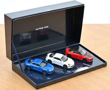 Indlæs billede til gallerivisning GIFT BOX ALPINE A110 2025 FRENCH FLAG COLORS Limited Edition blå/hvid/rød 1:43