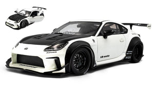 TOYOTA GR86 LBWK BODY KIT COUPE 2024 WHITE PEARL BLACK 1:18
