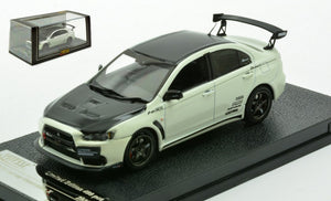 MITSUBISHI LANCER EVOLUTION X 2008 PEARL WHITE 1:43