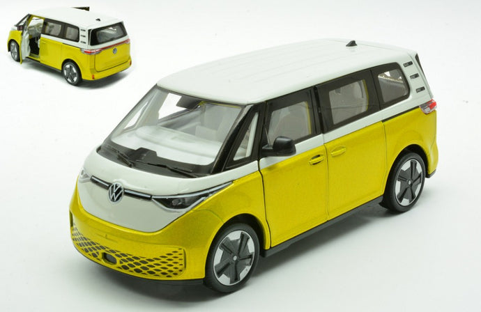 VW ID BUZZ YELLOW/GOLD 1:27 fra Welly