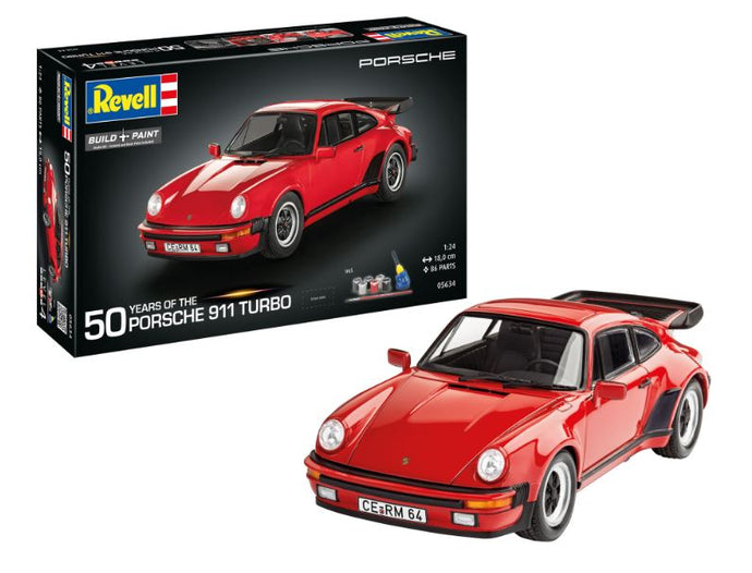 PORSCHE 911 TURBO 50th ANNIVERSARY GIFT SET KIT 1:24