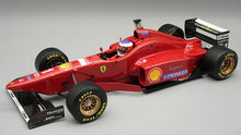 Indlæs billede til gallerivisning Ferrari F310 #1 MICHAEL SCHUMACHER WINNER ITALY GP 1996 + FIGUUR rød/sort 1:18