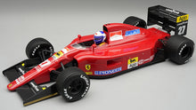 Indlæs billede til gallerivisning Ferrari 642 F1 #27 ALAIN PROST GP 1991 + FIGUUR (with rain tyres) rød/sort 1:18