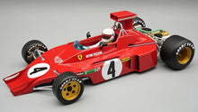Indlæs billede til gallerivisning Ferrari 312B3-73 #4 ARTURO MERZARIO WATKINS GLEN GP 1973 + FIGUUR rød 1:18