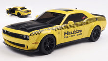 Indlæs billede til gallerivisning DODGE CHALLENGER SRT HELLCAT REDEYE WIDEBODY NYC HELLCAB 2023 YELLOW BLACK 1:18
