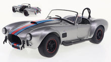 Indlæs billede til gallerivisning FORD USA SHELBY COBRA SPIDER 427 MKII SOLIDO WORKS 1965 SILVER 1:18