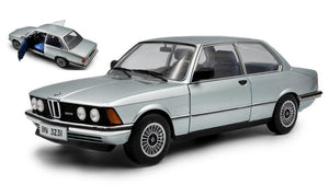 BMW 3-SERIES 323I (E21) 1980 MET.SILVER 1:18