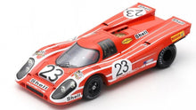 Indlæs billede til gallerivisning PORSCHE 917K 4.9L TEAM SALZBURG N 23 WINNER 24h LE MANS 1970 HANS HERRMANN - RICHARD ATTWOOD RED WHITE 1:18