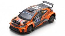 Indlæs billede til gallerivisning Toyota GR YARIS RALLY 2 #25 LINNAMAE/MORGAN 3rd RC2 RALLY SWEDEN 2024 rød/sort 1:43