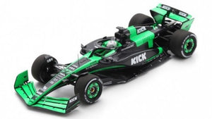 STAKE F1 TEAM KICK SAUBER C44 #77 VALTTERI BOTTAS ABU DHABI GP 2024 "Last Race" sort/grøn 1:43