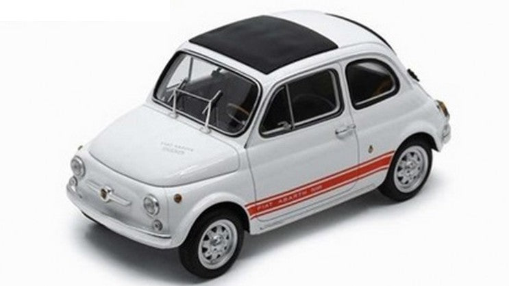 FIAT 500 ABARTH 595 SS 1965 WHITE 1:18