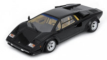 Indlæs billede til gallerivisning LAMBORGHINI COUNTACH 5000 S BLACK RESIN 1:18