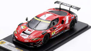Ferrari 296 #6 KATAYAMA/MERHI MUNTAN GT300 SUPER GT 2024 rød/hvid/sort 1:43
