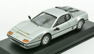 FERRARI 512 BBi 1981 - PERSONAL CAR JEAN PAUL BELMONDO SILVER 1:43