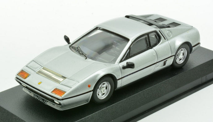 FERRARI 512 BBi 1981 - PERSONAL CAR JEAN PAUL BELMONDO SILVER 1:43