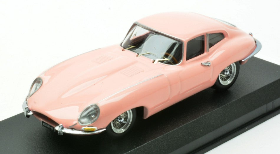 JAGUAR E-TYPE COUPE 1961 - PERSONAL CAR RITA PAVONE PINK 1:43