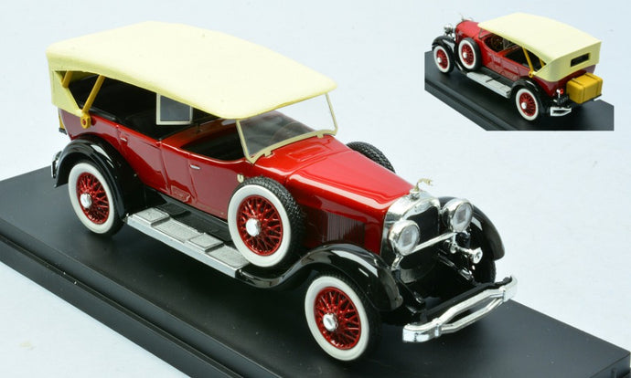 LINCOLN SPORT PHAETON 1928 W/SOFT TOP CREAM 1:43
