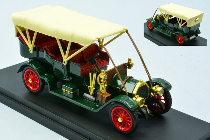FIAT 60 CV 1905 GREEN W/SOFT TOP CREAM 1:43