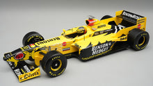 Indlæs billede til gallerivisning JORDAN HONDA 198 #10 RALF SCHUMACHER AUSTRALIAN GP 1998 + FIGUUR gul/lys blå 1:18