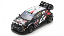 Indlæs billede til gallerivisning Toyota GR YARIS RALLY1 HYBRID #37 BERTELLI/SCATTOLIN RALLY SWEDEN 2024 sort/rød/hvid 1:43