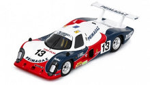 Indlæs billede til gallerivisning COUGAR C01 B #13 COURAGE/DE CADENET/DUBOIS 24H LE MANS 1983 hvid/rød/blå 1:43