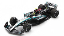 Indlæs billede til gallerivisning MERCEDES GP F1 W15 EQ PERFORMANCE TEAM AMG PETRONAS MOTORSPORT N 44 2nd LAS VEGAS USA GP 2024 LEWIS HAMILTON BLACK SILVER GREEN 1:43