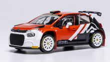 Indlæs billede til gallerivisning CITROEN C3 RALLY2 FAFE TEST RALLY 2025 LANCE STROLL - NUNO PINTO RED WHITE 1:43