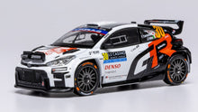 Indlæs billede til gallerivisning TOYOTA YARIS GR HYBRID RALLY2 TEAM TOYOTA GAZOO RACING WRT NG N 30 RALLY MONTECARLO 2025 YUKI YAMAMOTO - JAMES FULTON WHITE BLACK RED 1:43