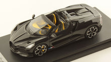 Indlæs billede til gallerivisning Bugatti W16 MISTRAL CONVERTIBLE sort 1:43