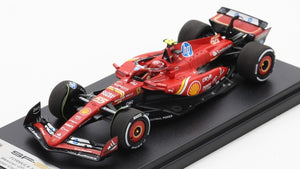 FERRARI F1 SF-24 TEAM SCUDERIA FERRARI N 55 WINNER MEXICO GP 2024 CARLOS SAINZ RED WHITE BLACK 1:43