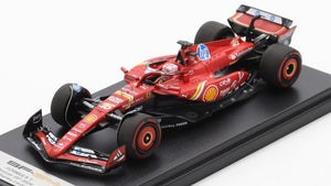 FERRARI F1 SF-24 TEAM SCUDERIA FERRARI N 16 3rd MEXICO GP 2024 CHARLES LECLERC RED WHITE BLACK 1:43