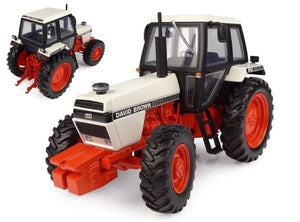 DAVID BROWN 1690 4WD TRACTOR 1979 WHITE RED 1:32